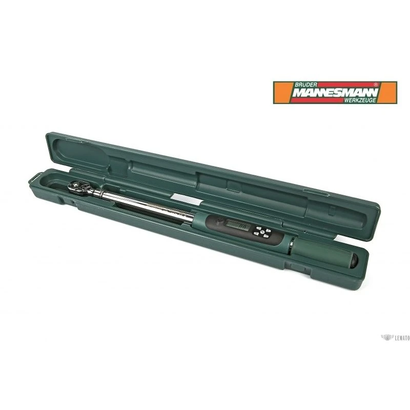 Електронен динамометричен ключ Mannesmann, 20-200Nm, 1/2", 12 мм